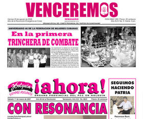 Retórica y autocomplacencia: Segmentos de las portadas de los semanarios 'Venceremos', de Guantánamo, y 'Ahora', de Holguín