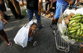 Una 'feria' de productos agrícolas en La Habana
