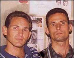 Los hermanos encarcelados Luis Enrique y José Daniel Ferrer