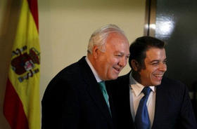 Moratinos y Pérez Roque
