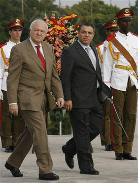 Moratinos y Pérez Roque