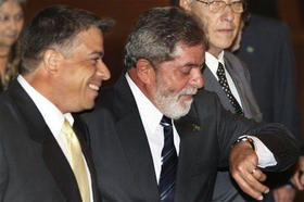 Lula y Pérez Roque