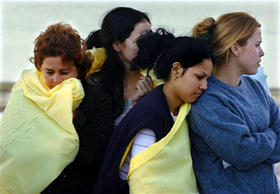 Emigrantes cubanos llegan a Miami. (AP) Emigrantes