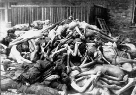 Montaña de cadáveres en un gulag soviético