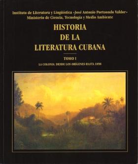 Portada de la 'Historia de la literatura cubana'