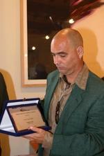 Jorge Ángel Pérez, durante la entrega del Premio Grinzane Cavour