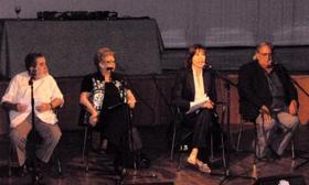 Manuel Díaz Martínez, Annabelle Rodríguez, Concha García Campoy y Raúl Rivero.
