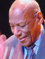 El percusionista Cándido Camero.