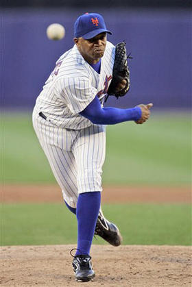 Orlando Hernández, de los Mets de Nueva York