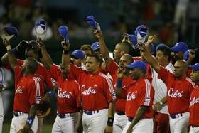 La selección cubana durante el Torneo Preolímpico
