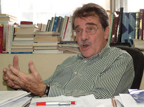 Teodoro Petkoff, director del diario 'Tal Cual'