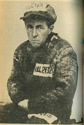 Alexandr Solzhenitsyn, durante su reclusión en el GULAG
