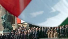 Ceremonia por el aniversario 50 de la Revolución Húngara de 1956. (TERRA) Ceremonia por el aniversario 50 de la Revolución Húngara de 1956