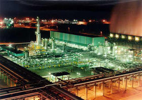 Instalación de la compañía petrolera Pemex en Campeche. (PEMEX)