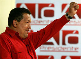 Hugo Chávez, durante su programa Aló Presidente, el pasado jueves