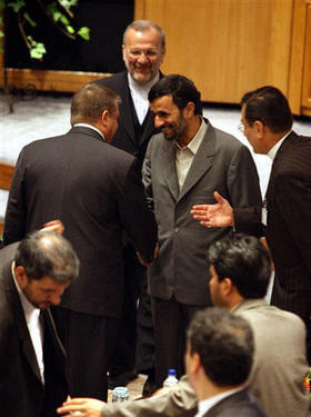 Pérez Roque y Ahmadinejad