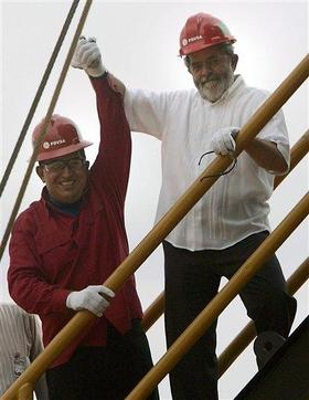 Chávez y Lula