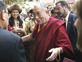 El Dalai Lama en Washington. (AP) Dalai Lama
