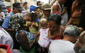 Violencia en el transporte urbano de La Habana