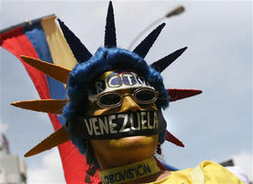 Protesta por el cierre de Radio Caracas Televisión