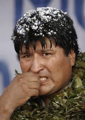 Presidente boliviano Evo Morales