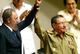 Parte de la familia Castro, en la Asamblea Nacional del Poder Popular