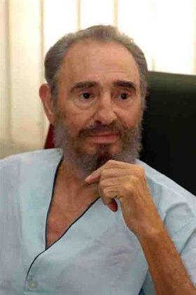 Una de las imágenes publicadas junto al mensaje de Castro. (AP) Castro