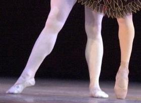 Bailarines en el Gran Teatro de La Habana