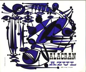 Portada de la revista 'Alacrán Azul'