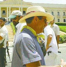 Andy García, durante el rodaje de 'La Ciudad Perdida'