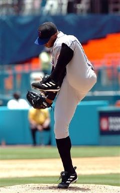 El pitcher Orlando Hernández
