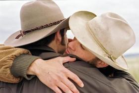 Una escena de la película 'Brokeback Mountain'. Una escena de la película 'Brokeback Mountain'