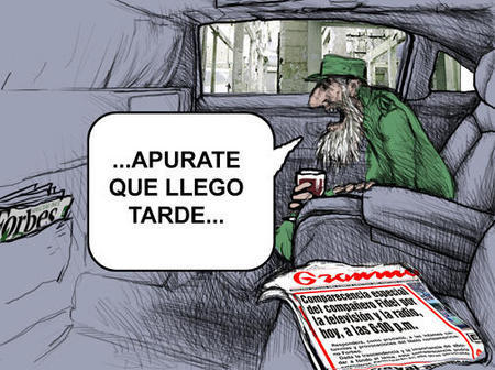 Castro y la revista Forbes