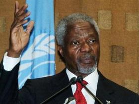 Kofi Annan, secretario general de la ONU e impulsor de las reformas.