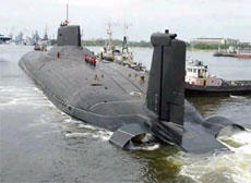 Un submarino ruso realiza pruebas para el misil Bulava