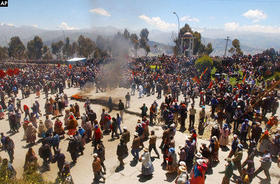 Protestas en Bolivia