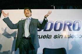 Teodoro Petkoff, candidato a la presidencia de Venezuela