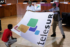 Estudios de Telesur en Caracas