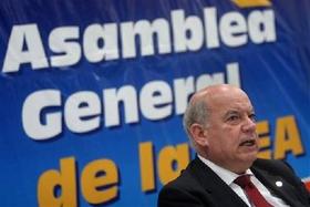 El secretario general de la OEA, José Miguel Insulza