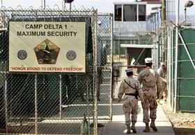Campo de detención en la base naval de Guantánamo. (AP) Base de Guantánamo