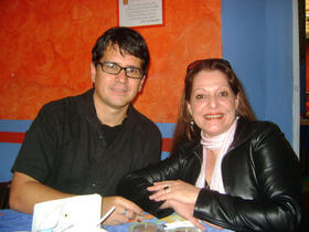 El politólogo Armando Chaguaceda y la socióloga Marlene Azor Hernández