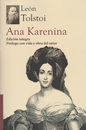 Portada de una edición de la novela Ana Karenina. Portada de una edición de la novela Ana Karenina