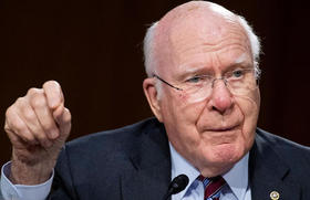 El senador Patrick Leahy