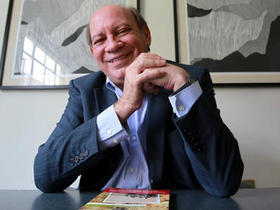 El escritor Manuel Pereira