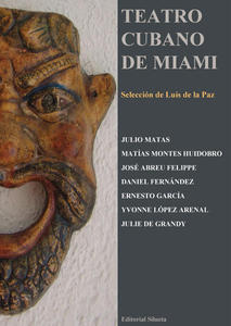 Portada del libro Teatro cubano de Miami