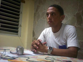Rolando Rodríguez Lobaina, directivo del Movimiento Cubano de Jóvenes por la Democracia