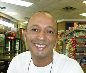 El popular humorista cubano Nelson Gudín Benítez. “El Bacán”