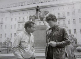 Otto Aguilar e Ivan en Moscú