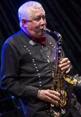 Paquito D'Rivera, el viernes 23 de mayo en el festival de Cancún (Foto de Coloma Moreno)