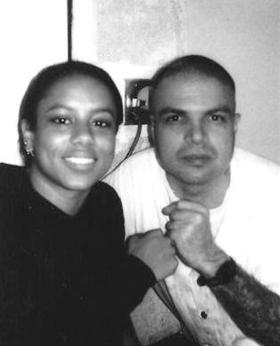 Yosvanis Valle, cubano condenado a muerte en Estados Unidos, y su esposa, Victoria Tavarez. (El blog de Fernán González)